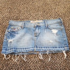 Women's Hollister Denim Skirt
